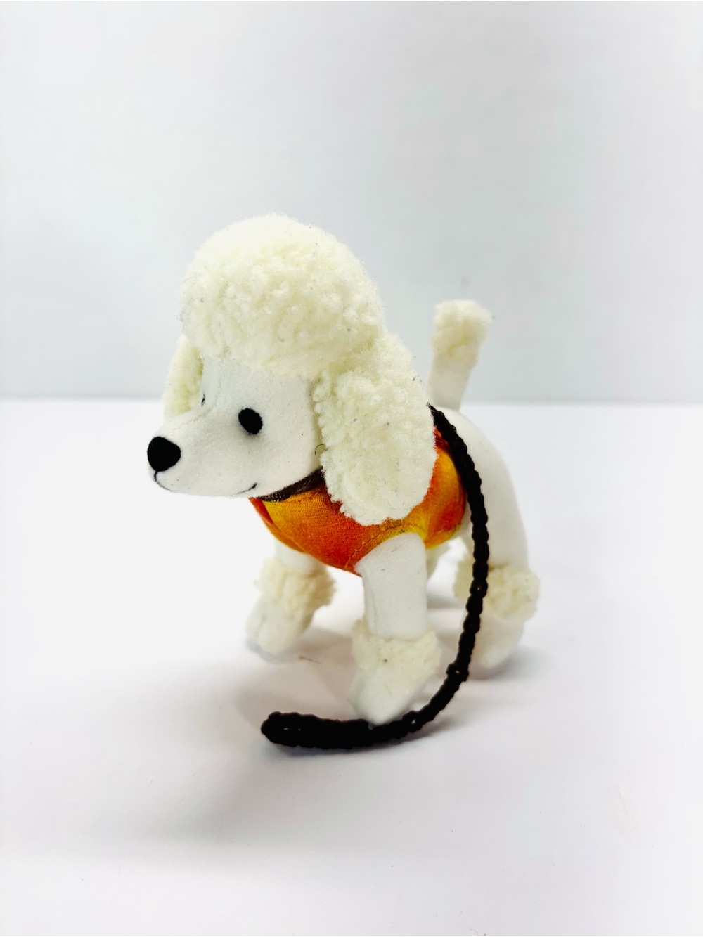 American Girl Doll Julie's Pet 5” Poodle Dog On The Leash